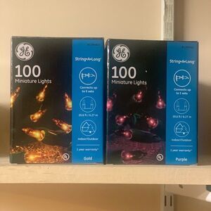 10 brand new boxes of lights